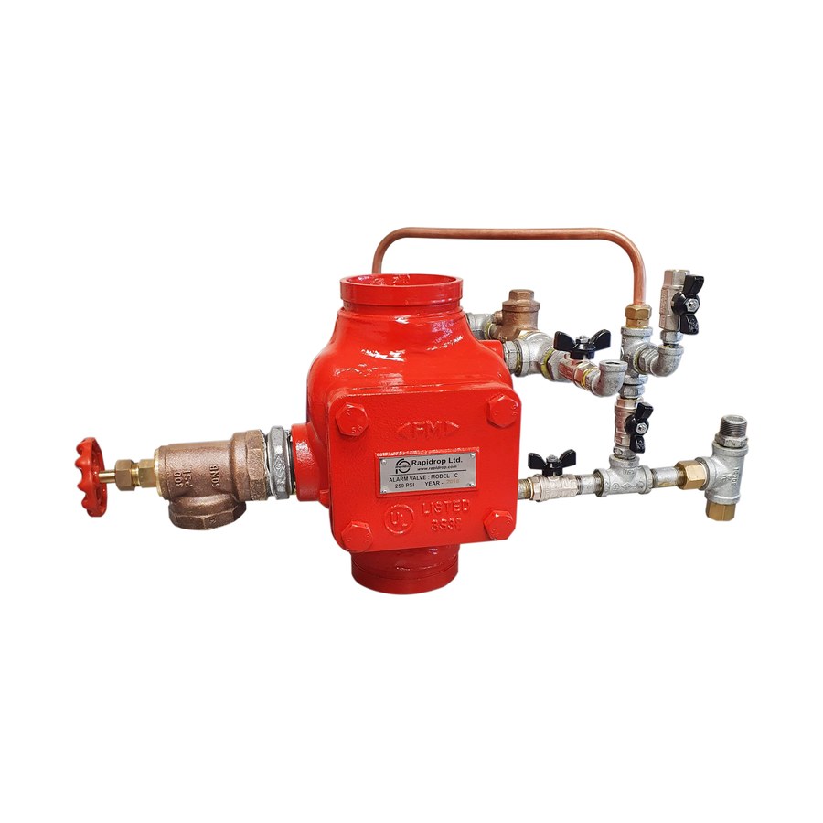 Alarm check valve