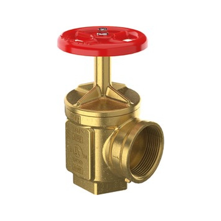 Angle hose valve
